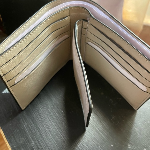 Coach means wallet with picture insert. Never used - Picture 3 of 3